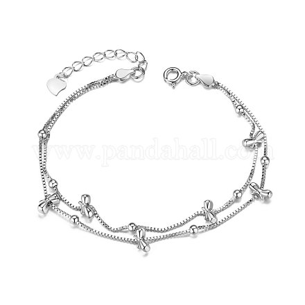Многожильные браслеты shegrace 925 из стерлингового серебра JB436A-1