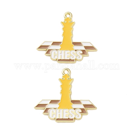 Подвески из эмали и сплава ENAM-B034-01D-07-1