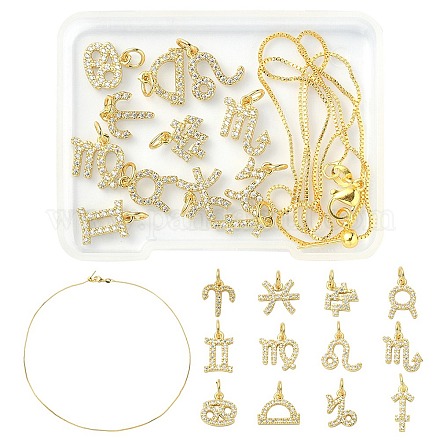 DIY 12 набор для изготовления ожерелья созвездия DIY-YW0006-51-1