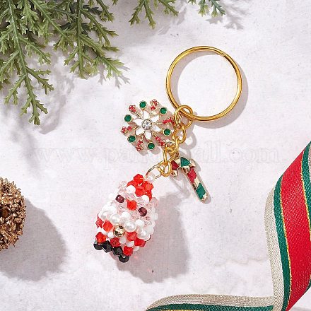 Стеклянные брелоки из нержавеющей стали 304 KEYC-MZ00053-1