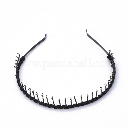 Accesorios de pelo y fornituras de la banda para el cabello de hierro OHAR-S195-09C-1