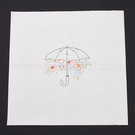 Wholesale DIY Embroidery Fabric with Eliminable Pattern 