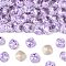 Preciosa® MAXIMA Crystal Fancy Stones, Czech Crystal, 435 36 132 Cushion Square, Dura Foiling, 20310 Violet, 12x12mm