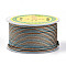 11M Polycotton Braided Cord, for Wall Hanging, Crafts, Gift Wrapping, Camel, 2.5mm, about 12.03 Yards(11m)/Roll