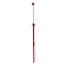 DIY Alloy Beadable Crochet Hooks, FireBrick, 18.75x0.8cm