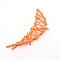 Rattan Art Craft, Moon, Dark Orange, 128x60x15mm