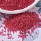 MIYUKI Delica Beads, Cylinder, Japanese Seed Beads, 11/0, (DB0780) Dyed Semi-Frosted Transparent Bubble Gum Pink, 1.3x1.6mm, Hole: 0.8mm, about 10000pcs/bag, 50g/bag