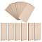 Medium Density Fiberboard (MDF) Sheet, for DIY Miniatures Model Display Base Display Pedestals, Rectangle, BurlyWood, 99.5x49.5x2.5mm