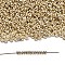 TOHO 8/0 Demi Round Beads, Japanese Seed Beads, (PF558) PermaFinish Silver Metallic, 3x1.15mm, about 3722pcs/50g