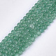 Natural Green Aventurine Beads Strands G-S354-40-1