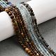 Природных драгоценных камней смешанного бисер нитей G-A097-D03-07-8