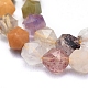 Chapelets de perles en quartz de rutile naturel G-L552O-08-8mm-2