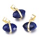 Breloques naturels lapis-lazuli X-G-L528-18E-1