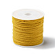 綿編み糸  スプールで  ラウンド  ゴールデンロッド  1.2mm  約21.87ヤード（20m）/ロール OCOR-B003-01A-01-1