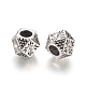Antique Silver Plated Alloy European Beads MPDL-L029-Z03-AS-2
