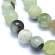 Chapelets de perles de jade naturel G-L552H-13C-2