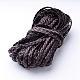 Braided Imitation Leather Cords X-LC-S002-5mm-17-1