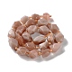 Natural melocotón piedra de luna perlas hebras G-C182-13-01-3