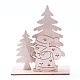 Ungefärbte Platane Holz Home Display Dekorationen DJEW-F006-03-1