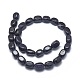 Chapelets de perles en pierre d'or bleue synthétique G-G793-08A-02-2