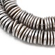 Galvanisierte Muschelperlenstränge&nbsp;BSHE-B009-E01-2x11mm-A-4