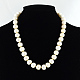 Natural Pearl Jewelry Sets SJEW-R033-01-2