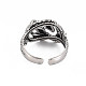 Мужское кольцо-манжета из змеиного сплава RJEW-N029-099-2