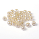 Perles européennes en plastique ABS d'imitation perle X-MACR-R530-12mm-A41-6