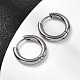 316f серьги-кольца из нержавеющей стали EJEW-D341-01G-P-3