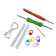 Kit débutant à tricoter en fil de tournesol DIY-F146-06-3