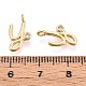 Латунные микро проложить кубического циркония подвески KK-N263-97G-Y-3