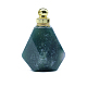 Colgantes de botella de perfume de ágata india natural BOTT-PW0001-070J-1