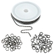 Kit de fabricación de collar de pulsera de cadena de diy DIY-YW0006-37-1