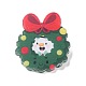Christmas Theme Acrylic Badges JEWB-B010-06-1