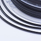 Плетеные корейские вощеные полиэфирные шнуры YC-G003-01-2mm-4
