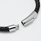 Braided Leather Cord Bracelets BJEW-I200-13-4