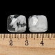 Cabochon di vetro pietra anguria G-G075-08-3