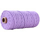 Hilos de hilo de algodón de 100 m para tejer manualidades KNIT-YW0001-01D-1