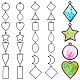 14 шт. FIND-WH0290-90EB-1