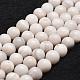 Chapelets de perles en agate fou naturel G-D840-55-10mm-1