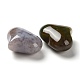 Coeur d'agate indienne naturelle pierre d'amour G-F659-A23-5