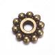 Gear Tibetan Style Alloy Spacer Beads MAB145-NF-1