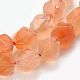 Natural Red Agate Beads Strands G-Q468-87-10mm-1