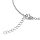 304 Stainless Steel Cable Chain Bracelet for Men Women STAS-B039-04P-3