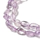 Natürlichen Amethyst Perlen Stränge&nbsp;G-D324-01-4