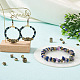 Kissitty 48 pièces 12 perles en laiton de style tibétain KK-KS0001-23-7