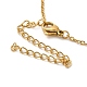 304 женское ожерелье с подвеской в форме сердца из нержавеющей стали NJEW-H016-02G-3