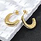 Серьги-гвоздики из нержавеющей стали 304 для женщин EJEW-L296-072G-3