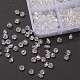 4 style galvanoplastie perles de verre EGLA-YW0001-35-5