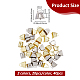 40 шт. 2 цвета железные подвески IFIN-FH0001-84-2